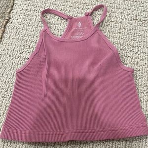 happiness runs crop tank